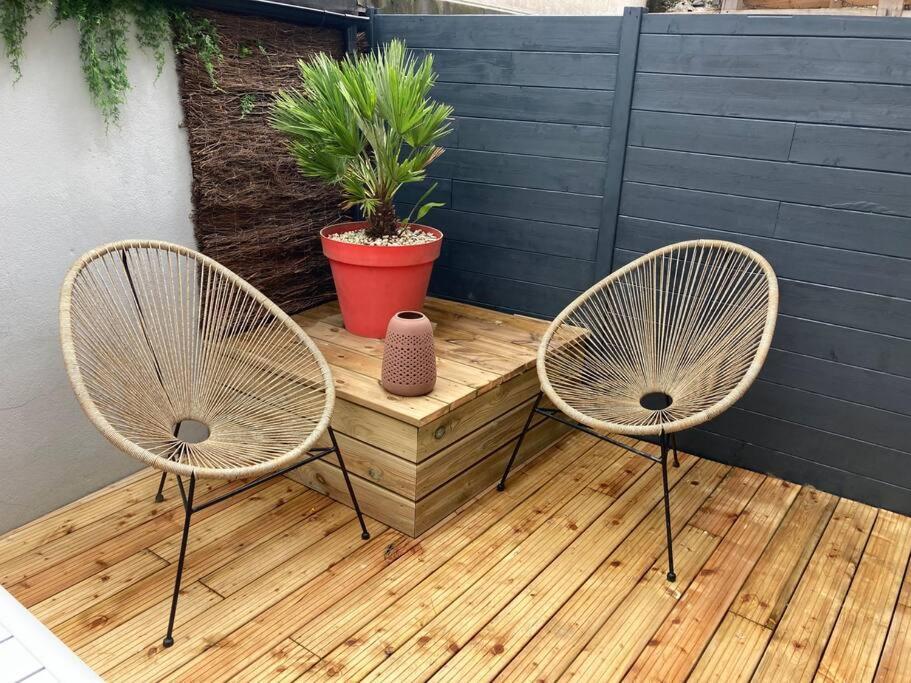 Appartement Centre Ville Quimper Avec Terrasse Dış mekan fotoğraf
